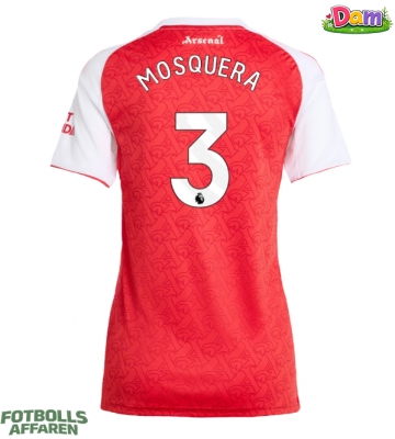 Arsenal Cristhian Mosquera #3 Hemmatröja Kvinnor 2025-26 Kortärmad